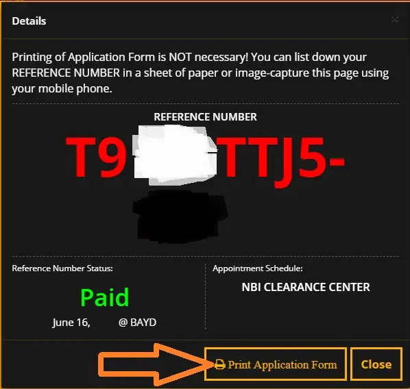 How to Print the NBI Application Form Properly