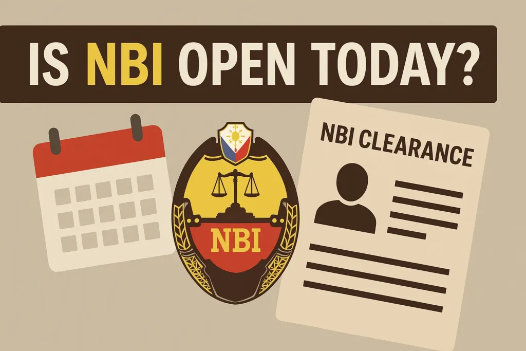 Is NBI Open Today