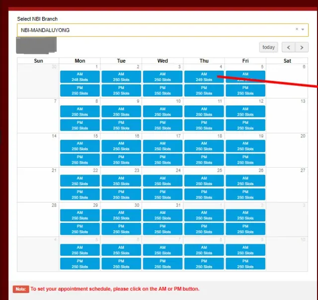 NBI Online Appointment Booking
